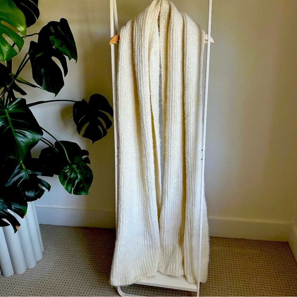BHLDN Cream Scarf
